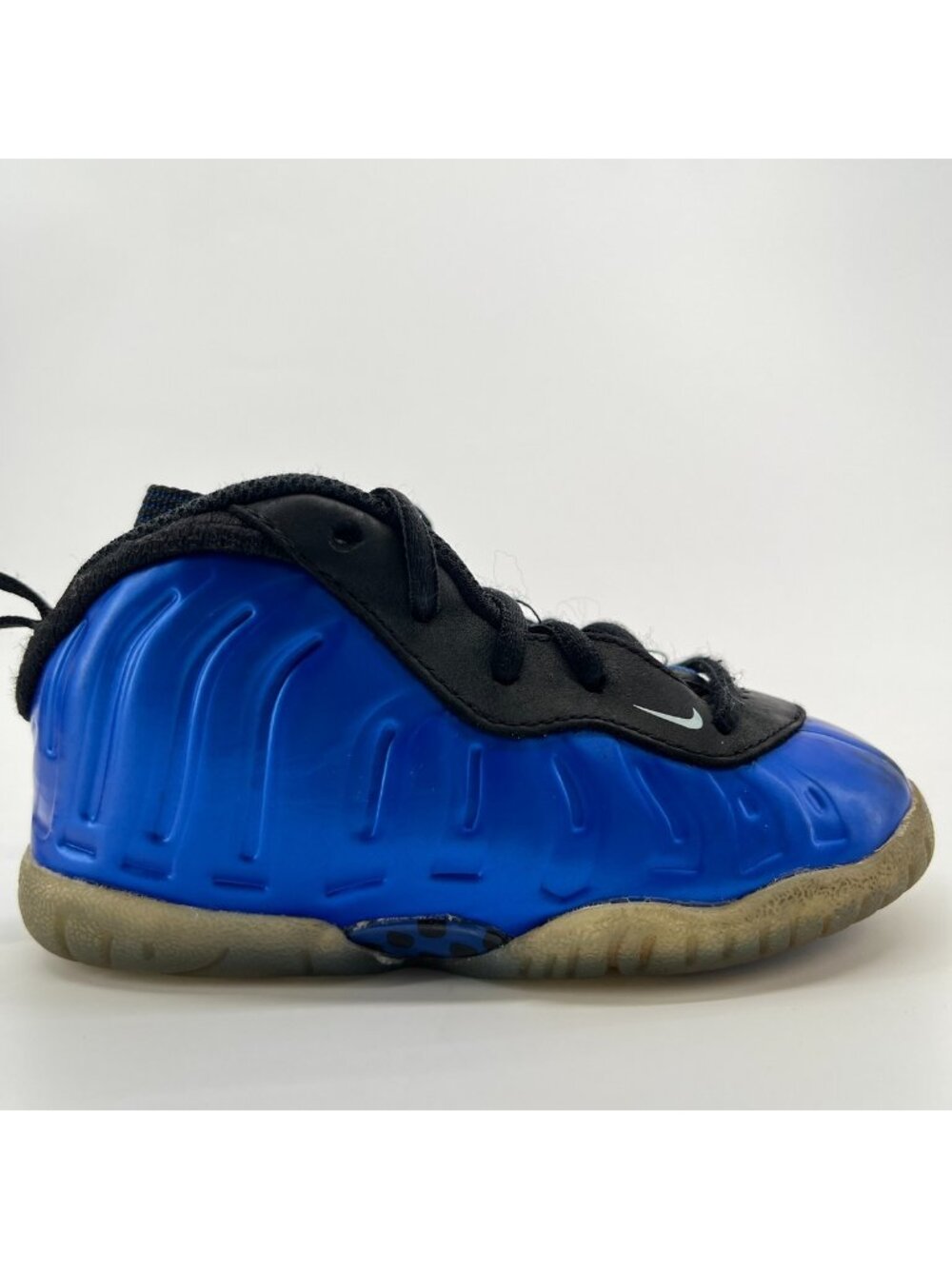 Nike Little Posite One Toddler Size 7C Blue Athletic Walking Shoes Sneakers